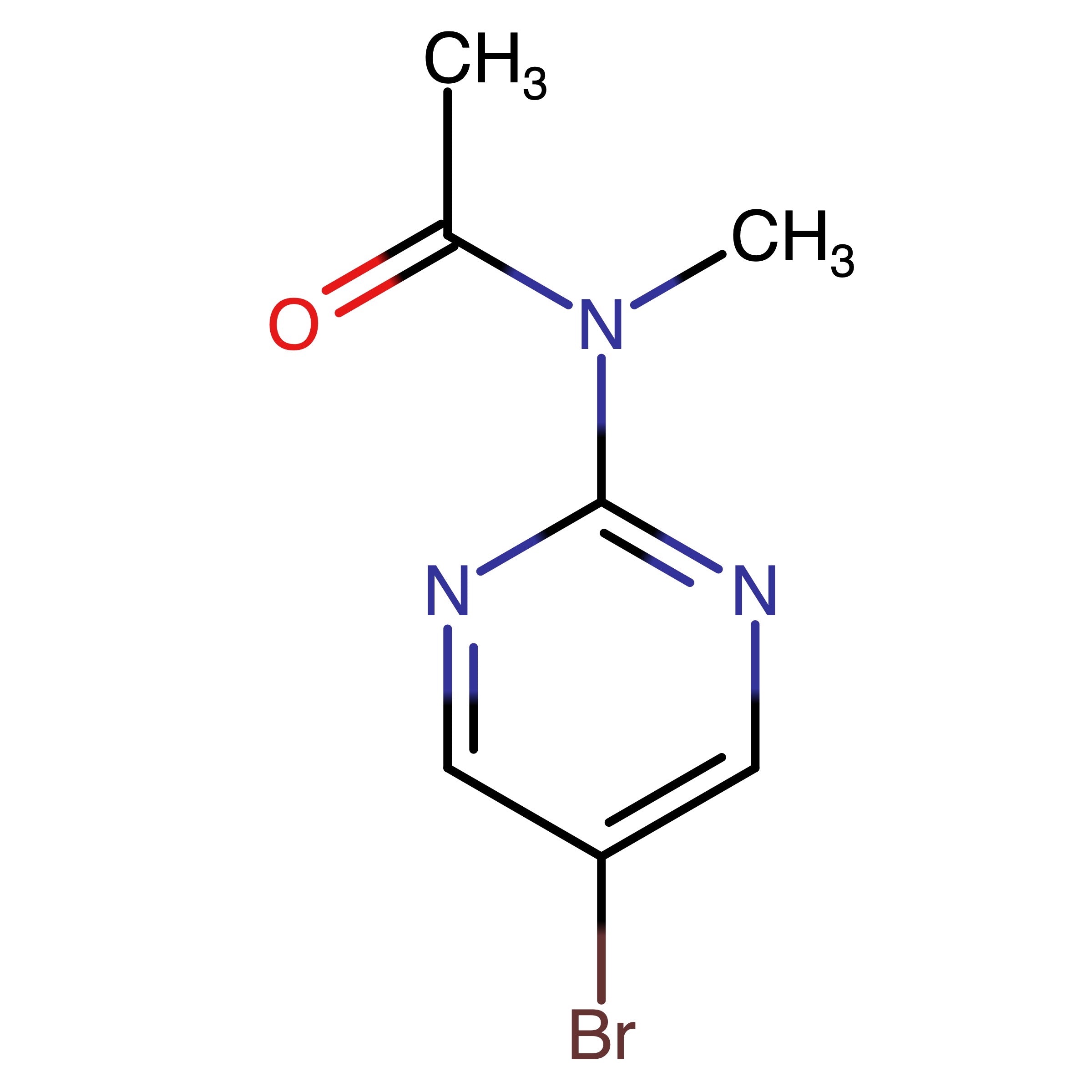 CAS RN 180530-01-2 | N-(5-Bromopyrimidin-2-yl)-N-methylacetamide | MFCD23135958