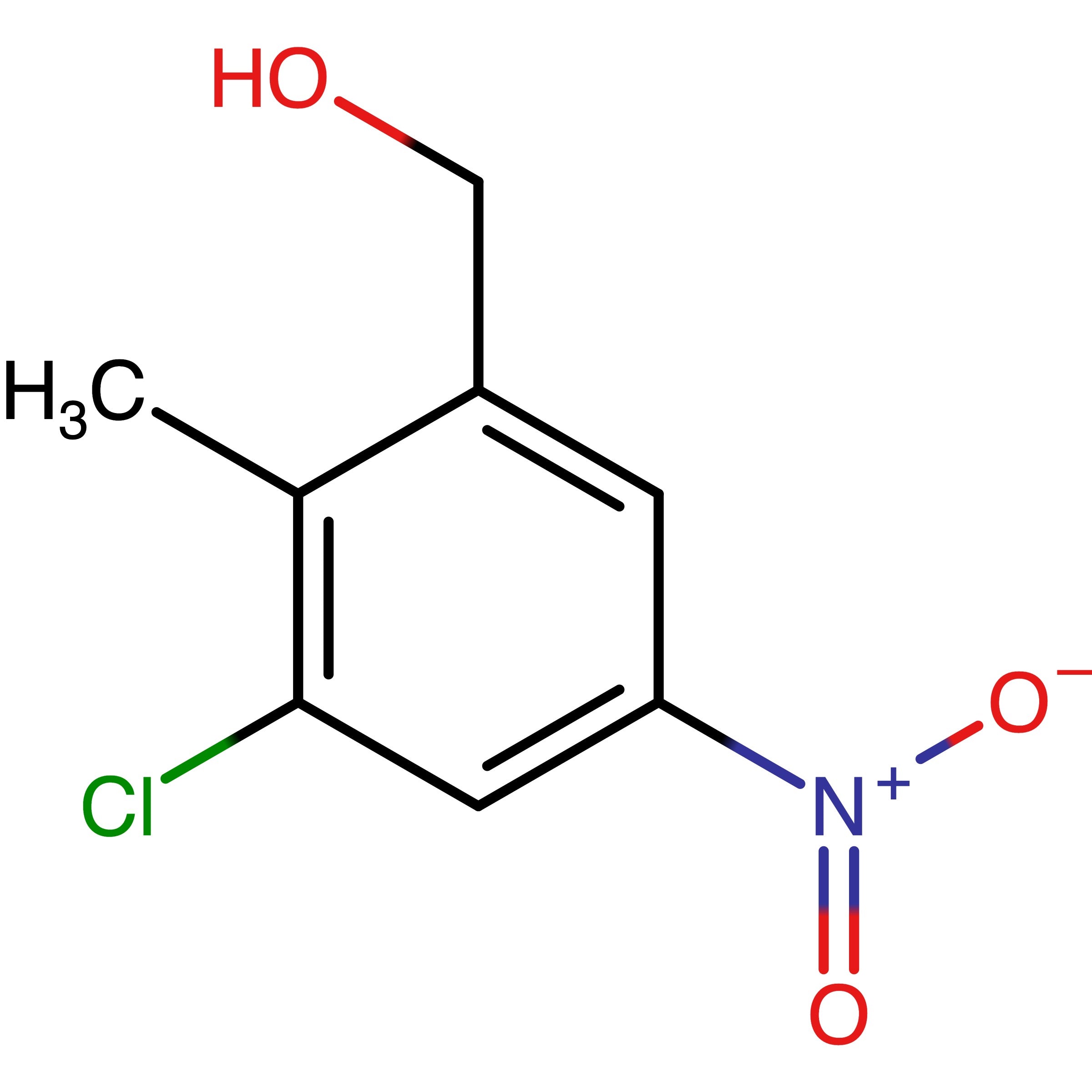 CAS RN 1805675-28-8 | (3-Chloro-2-methyl-5-nitrophenyl)methanol
