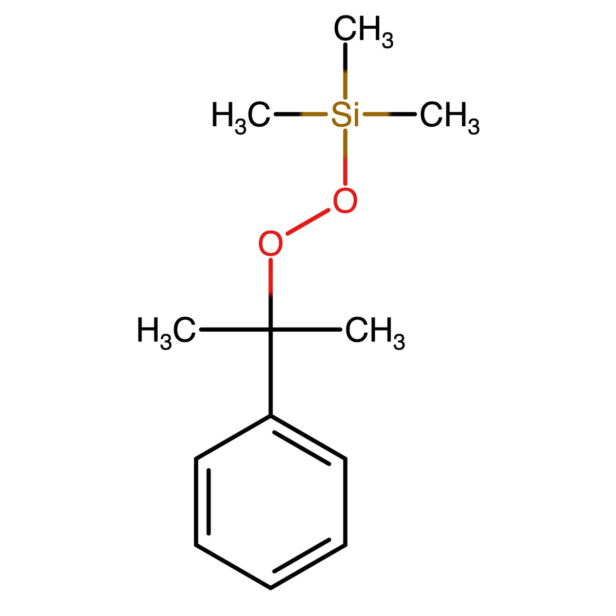 CAS RN 18057-16-4 | Trimethyl(2-phenylpropan-2-ylperoxy)silane