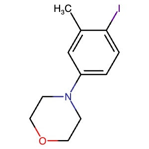 1808175-49-6 | 4-(4-Iodo-3-methylphenyl)morpholine - Hoffman Fine Chemicals