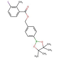 1808175-52-1 | 4-(4,4,5,5-Tetramethyl-1,3,2-dioxaborolan-2-yl)benzyl 3-iodo-2-methylbenzoate - Hoffman Fine Chemicals