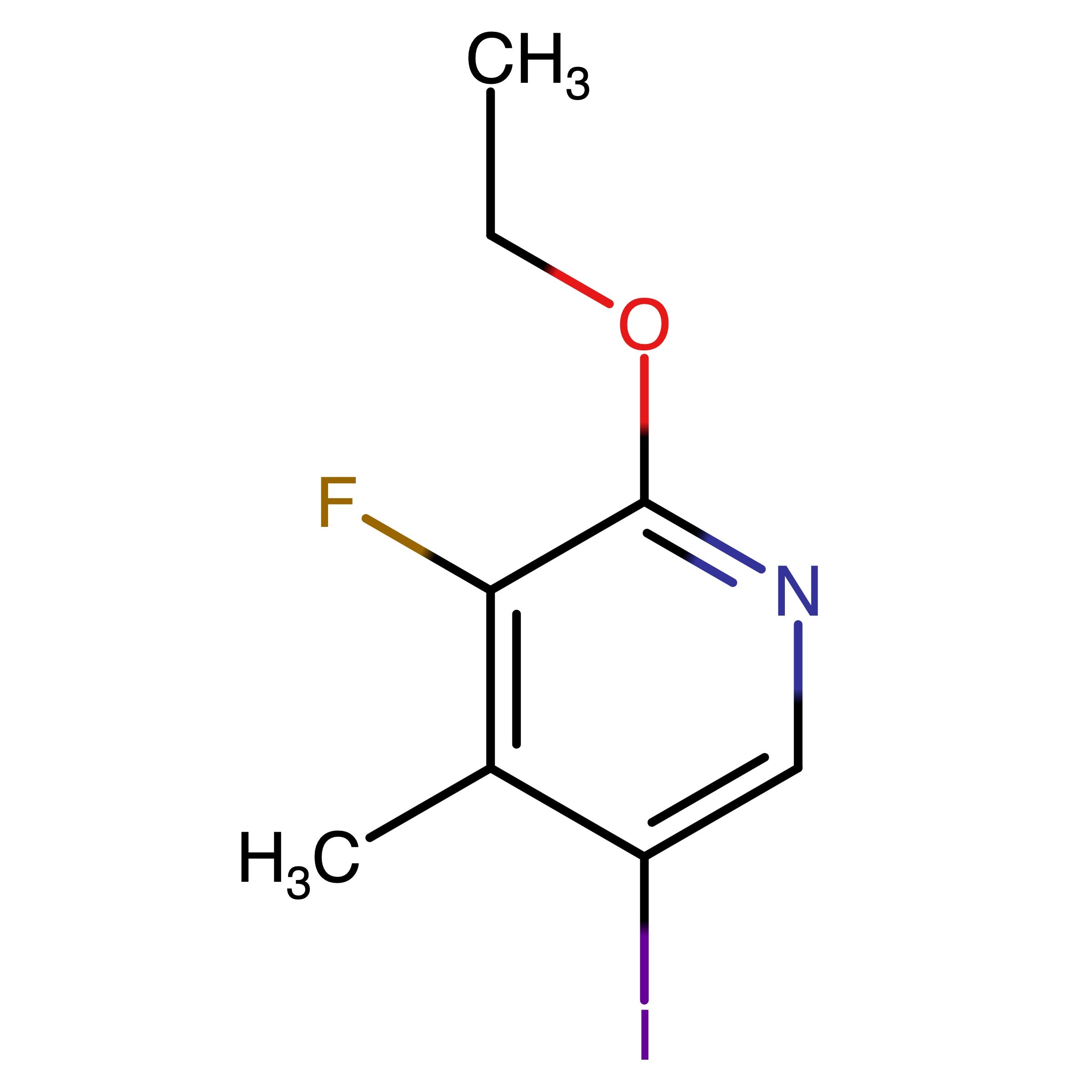 CAS RN 1809557-22-9 | 2-Ethoxy-3-fluoro-5-iodo-4-methylpyridine