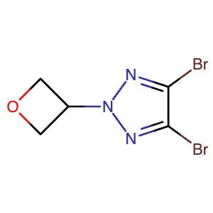 1809984-85-7 | 4,5-Dibromo-2-(oxetan-3-yl)-2H-1,2,3-triazole - Hoffman Fine Chemicals