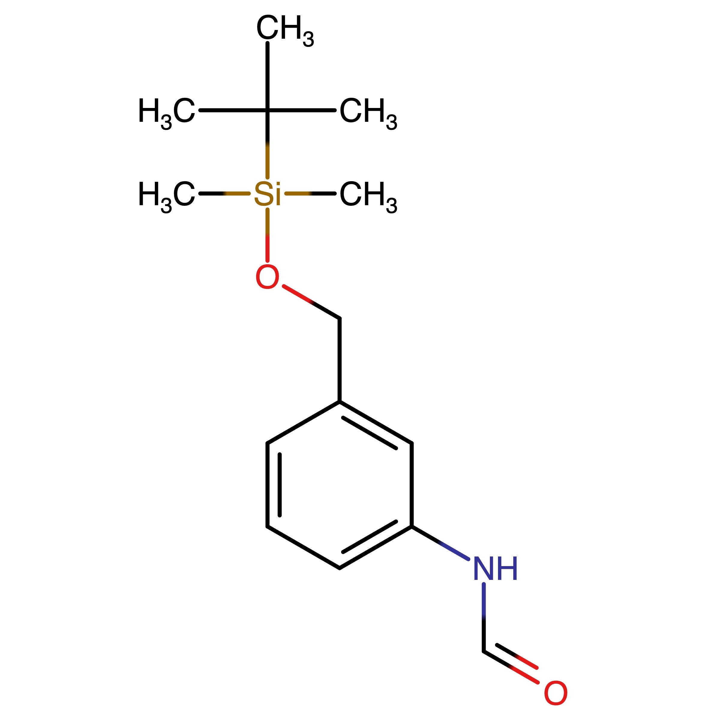 CAS RN 1817665-12-5 | N-(3-(((tert-Butyldimethylsilyl)oxy)methyl)phenyl)formamide