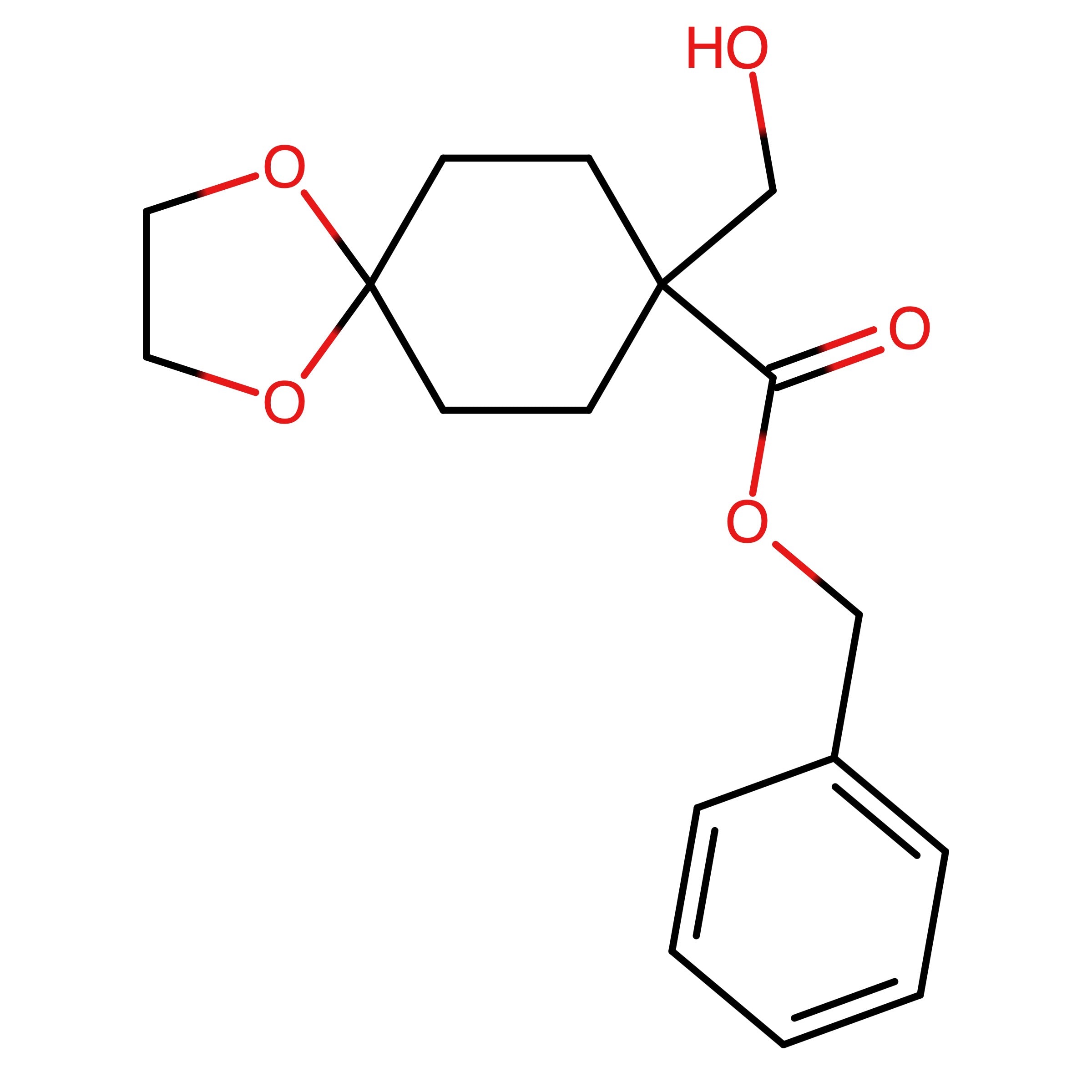 CAS RN 1818868-42-6 | Benzyl 8_(hydroxymethyl)_1,4_dioxaspiro[4.5]decane_8_carboxylate