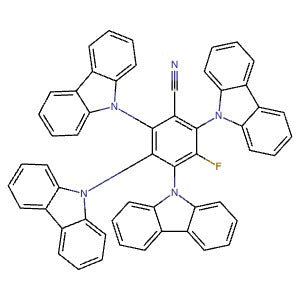 1819362-10-1 | 2,3,4,6-tetra(9H-carbazol-9-yl)-5-fluorobenzonitrile - Hoffman Fine Chemicals