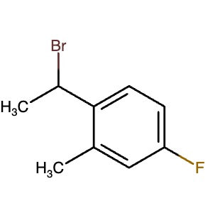 1824026-13-2 | 1-(1-Bromoethyl)-4-fluoro-2-methylbenzene - Hoffman Fine Chemicals