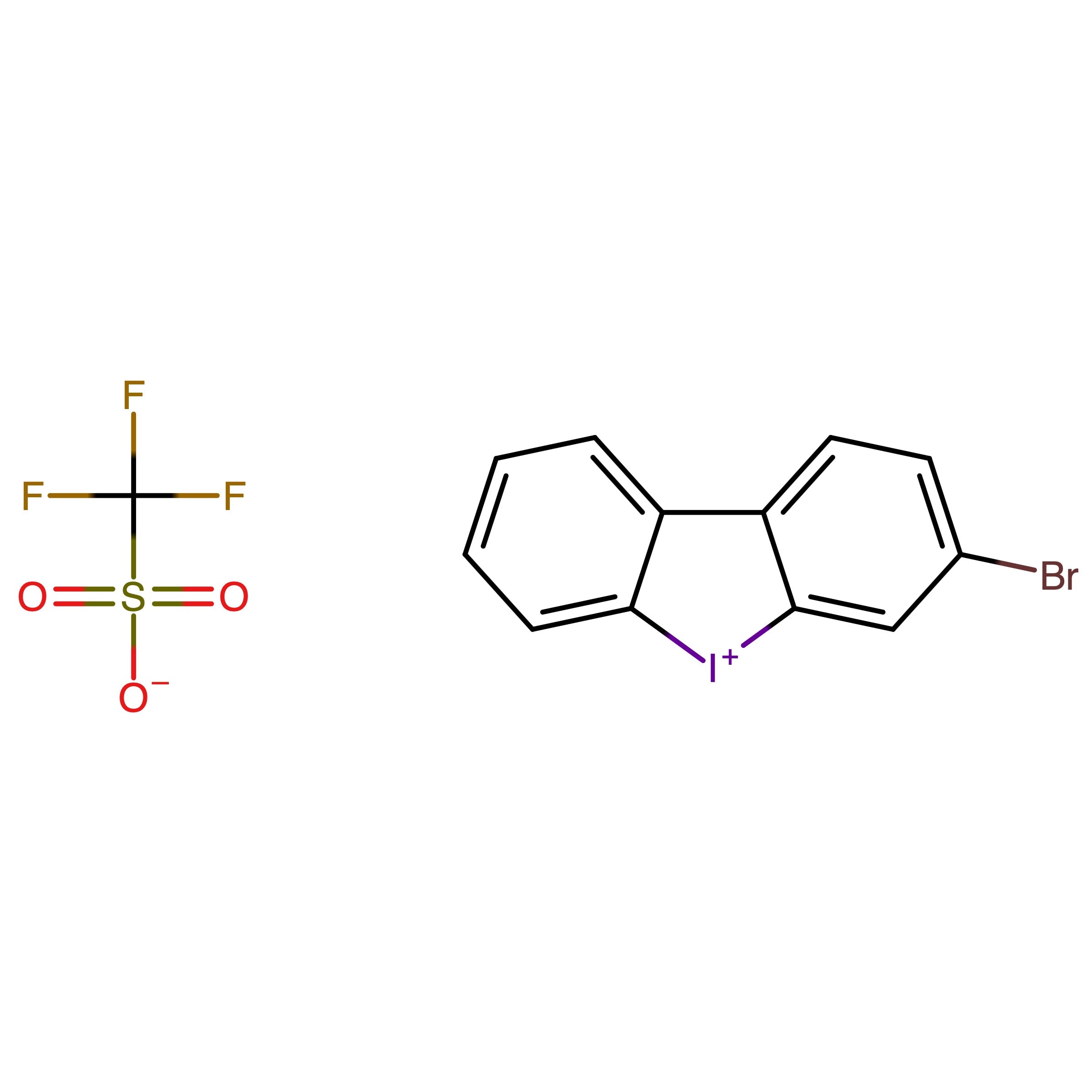 CAS RN 1832665-30-1 | Name: 3-Bromodibenzo[b,d]iodol-5-ium trifluoromethanesulfonate