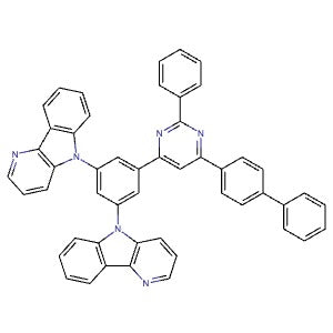 1836192-12-1 | 5,5'-(5-(6-([1,1'-Biphenyl]-4-yl)-2-phenylpyrimidin-4-yl)-1,3-phenylene)bis(5H-pyrido[3,2-b]indole) - Hoffman Fine Chemicals