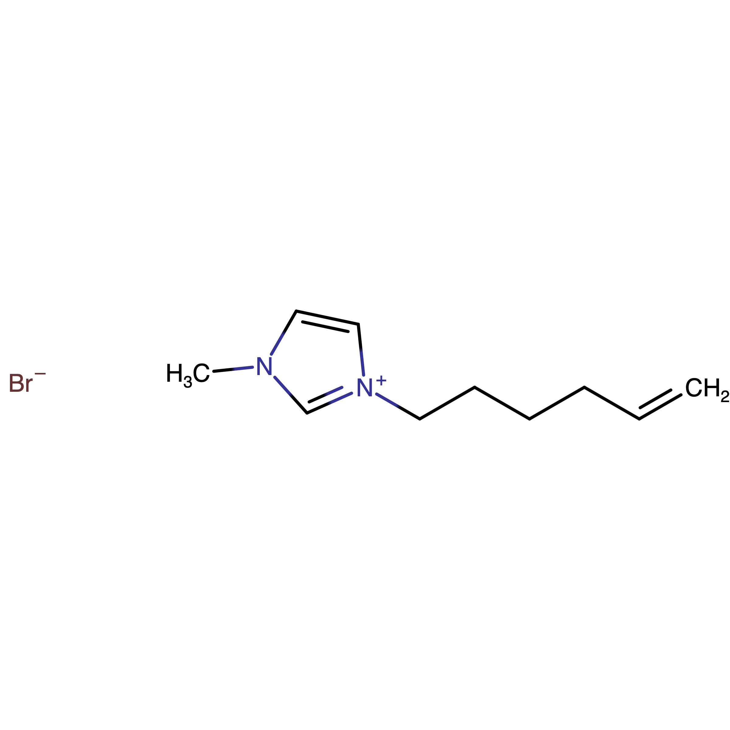 CAS RN 1848880-47-6 | 1-Methyl-3-(hex-5-en-1-yl)imidazolium bromide