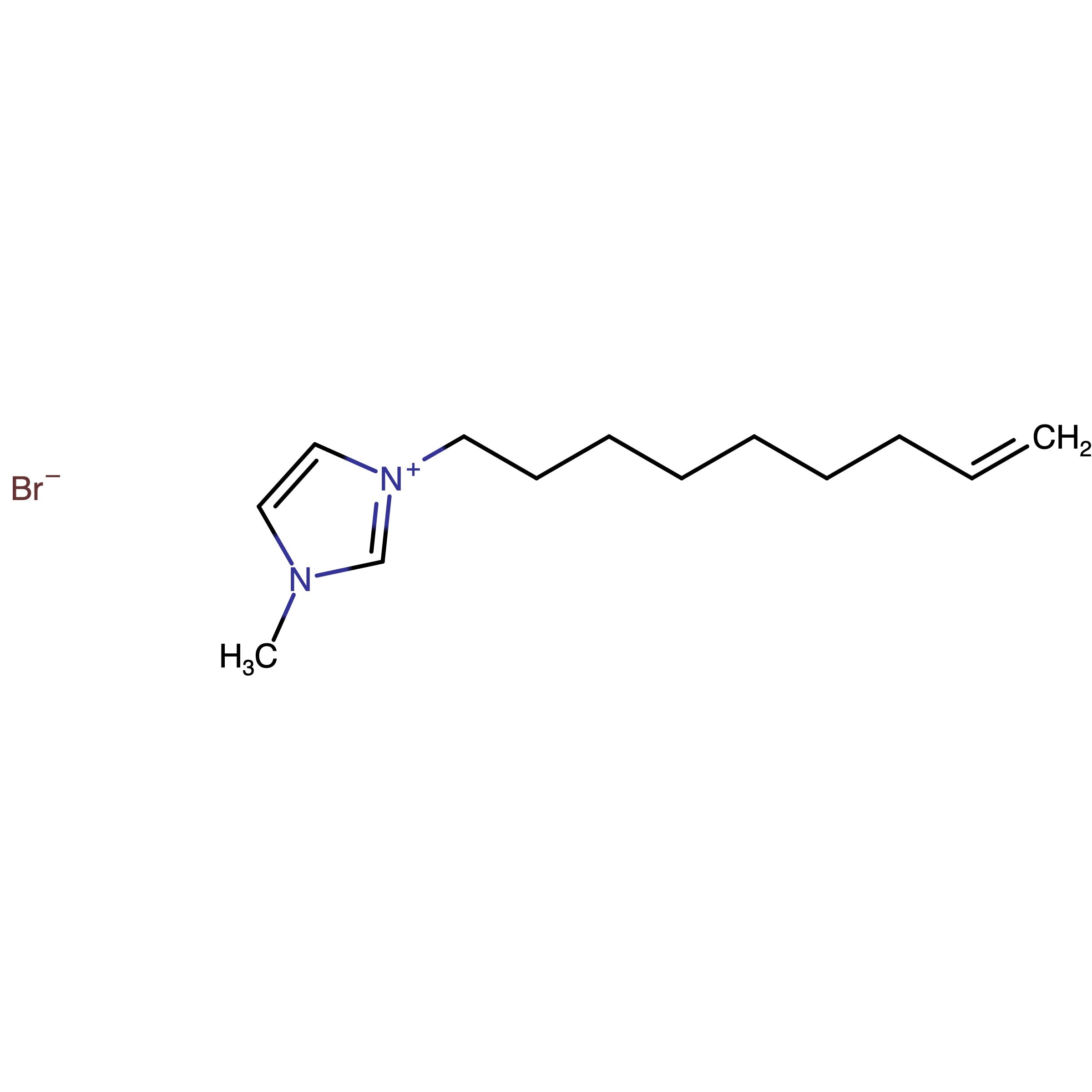 CAS RN 1848880-50-1 | 1-Methyl-3-(non-8-en-1-yl)imidazolium bromide