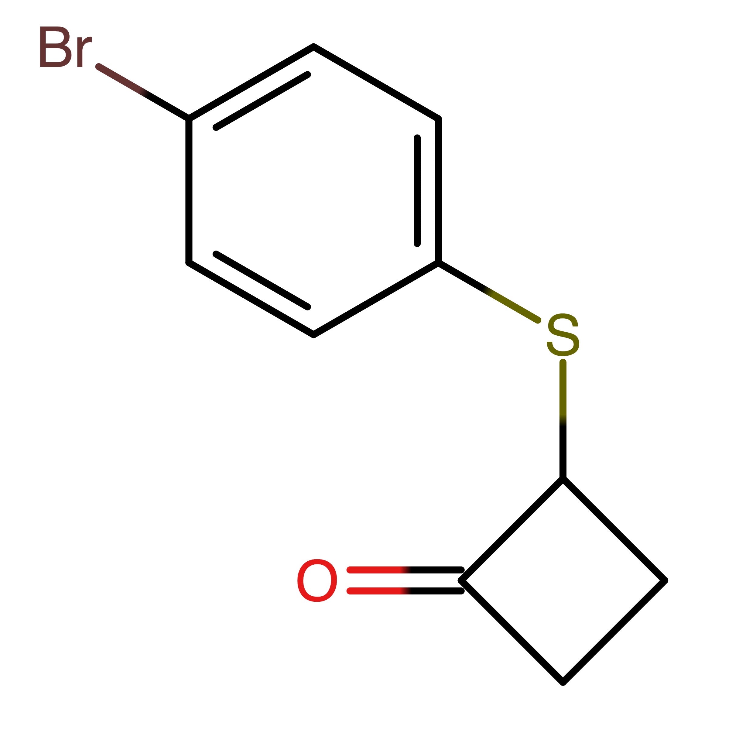 CAS RN 1855884-11-5 | 2-(4-Bromophenylsulfanyl)cyclobutanone