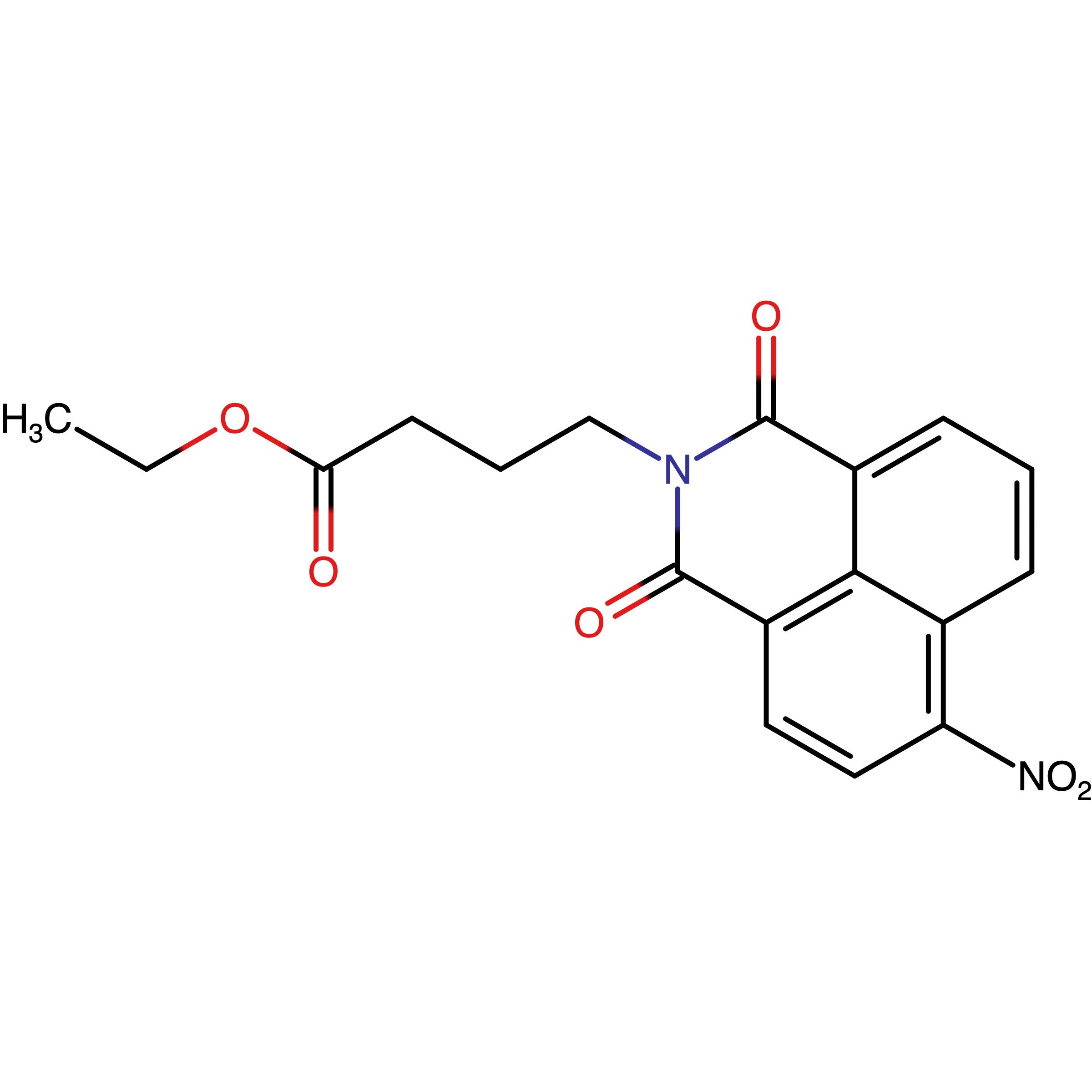 CAS RN 1859942-32-7 | Ethyl 4-(6-nitro-1,3-dioxo-1H-benzo[de]isoquinolin-2(3H)-yl)butanoate