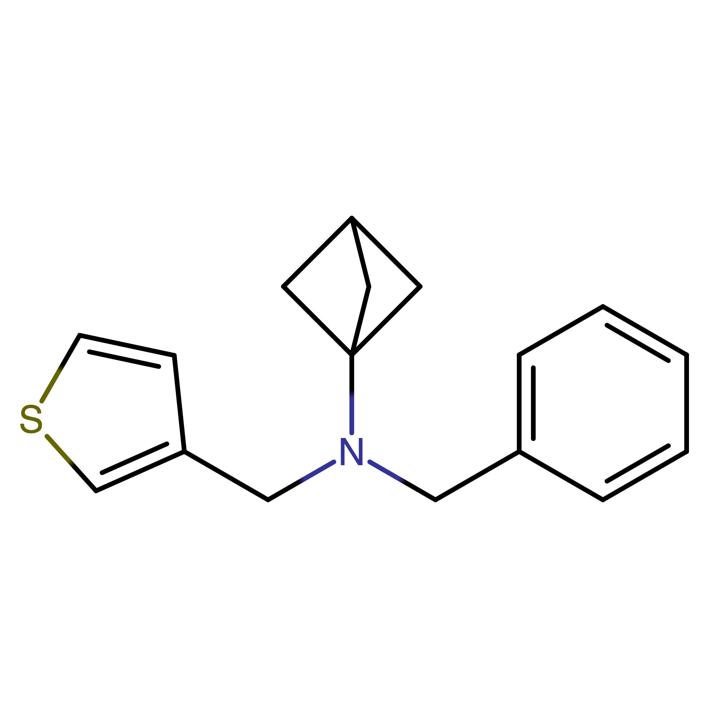 CAS RN 1862201-52-2 | N-Benzyl-N-(thiophen-3-ylmethyl)bicyclo[1.1.1]pentan-1-amine 