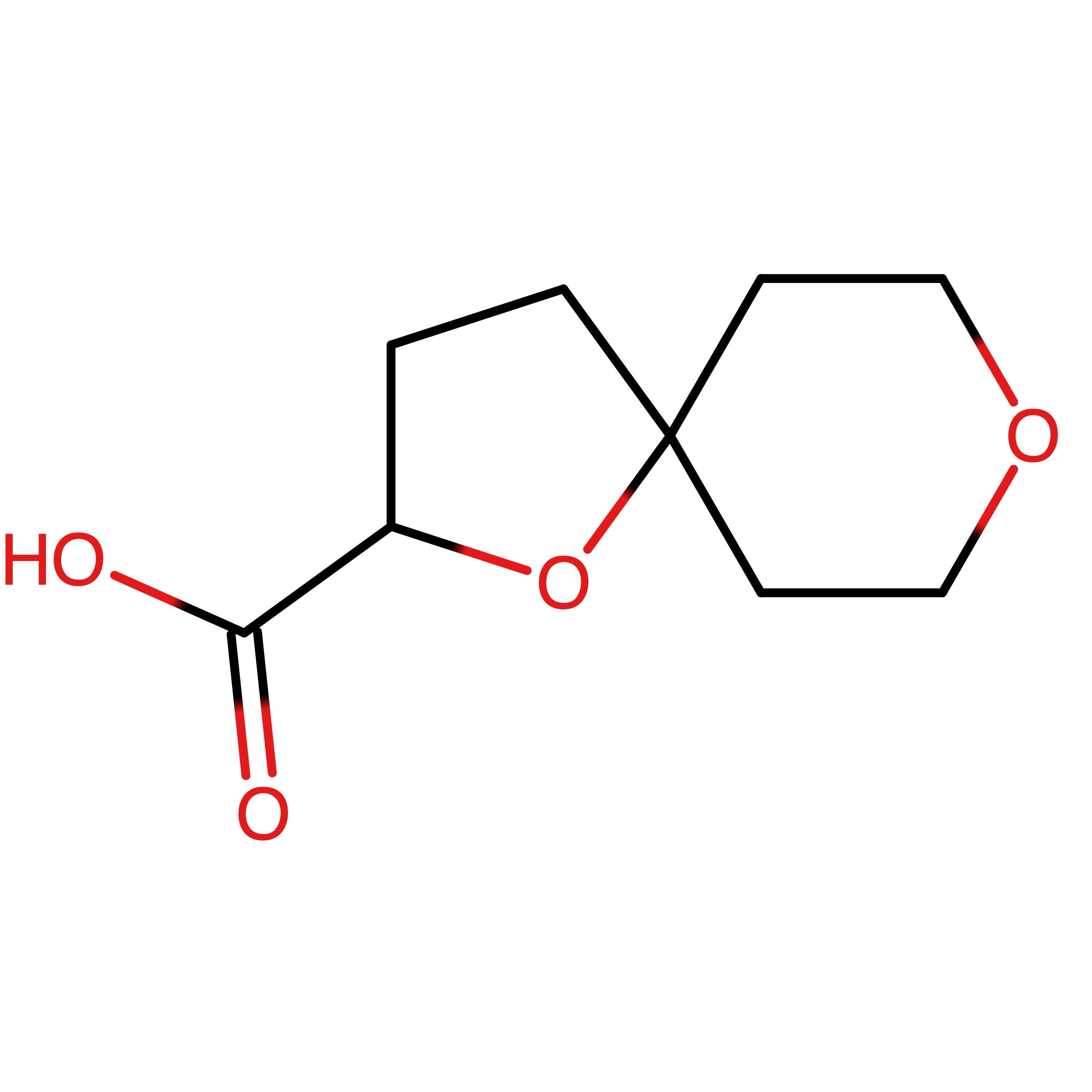 CAS RN 1864142-23-3 | 1,8-Dioxaspiro[4.5]decane-2-carboxylic acidÊ | MFCD30174502