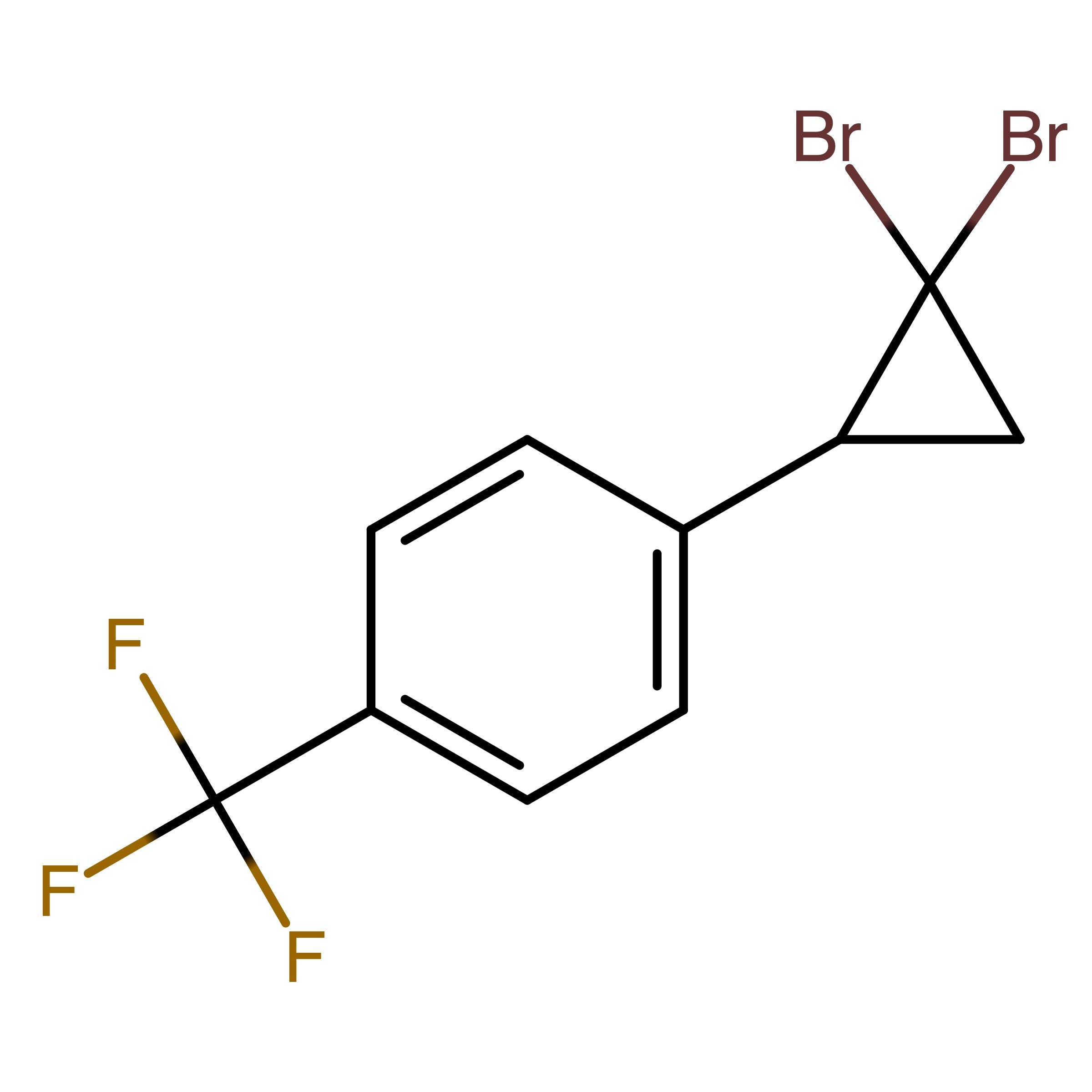 CAS RN 1865479-36-2 | 1-(2,2-Dibromocyclopropyl)-4-(trifluoromethyl)benzene 