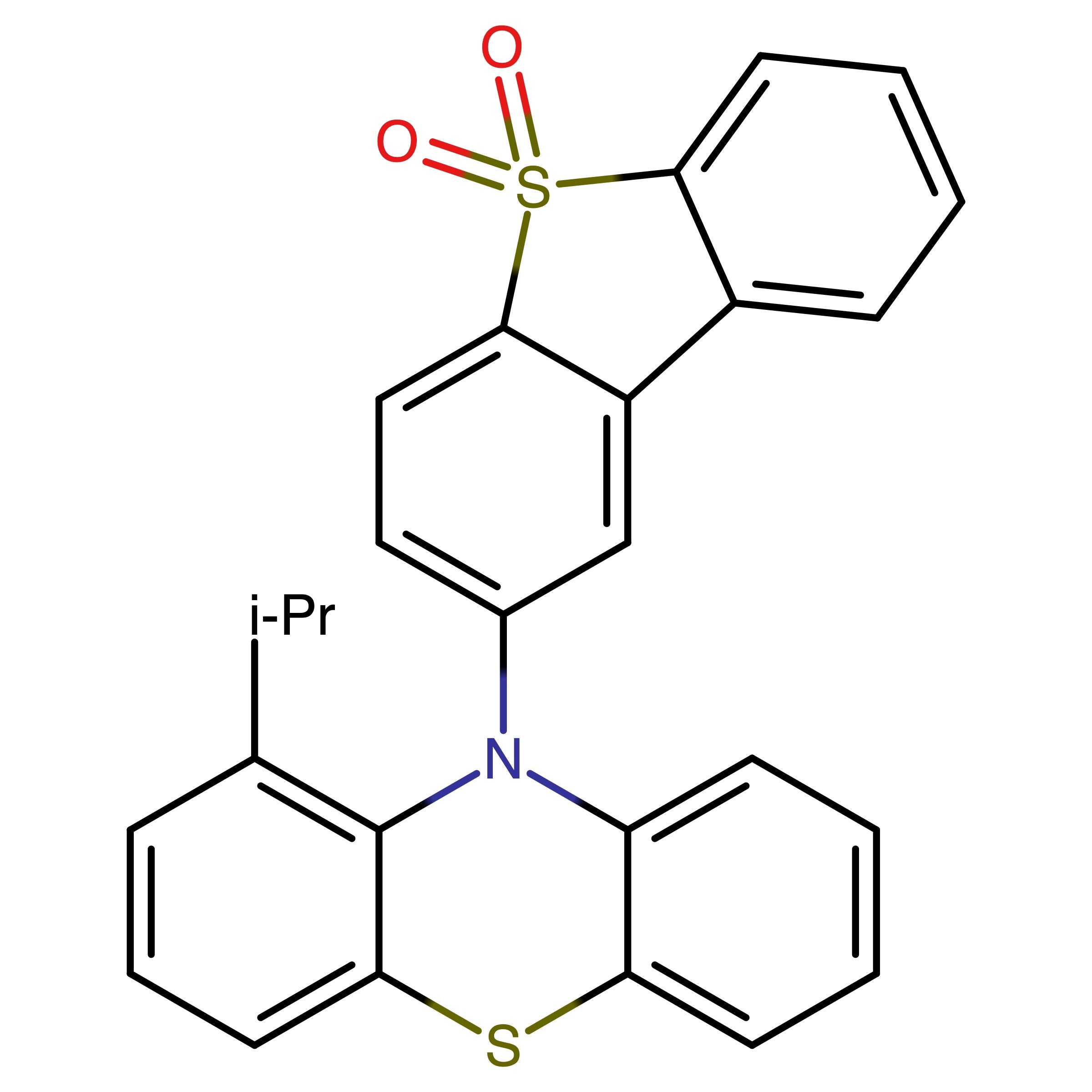 CAS RN 1865689-05-9 | 2-(1-Isopropylphenothiazin-10-yl)dibenzothiophene-S,S-dioxide