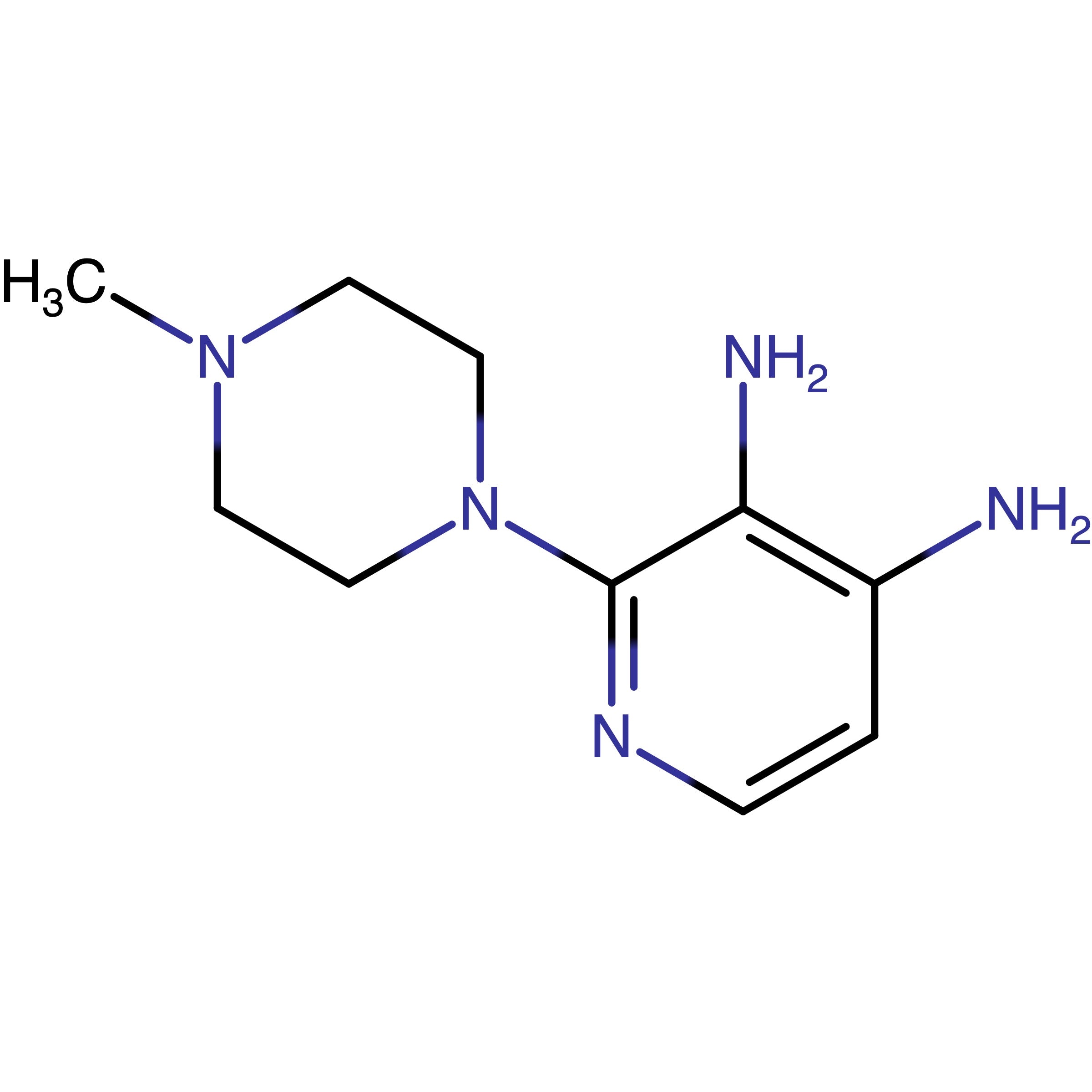 CAS RN 1873226-60-8 | Name: 2-(4-Methylpiperazin-1-yl)pyridine-3,4-diamine | MDL: MFCD14551119