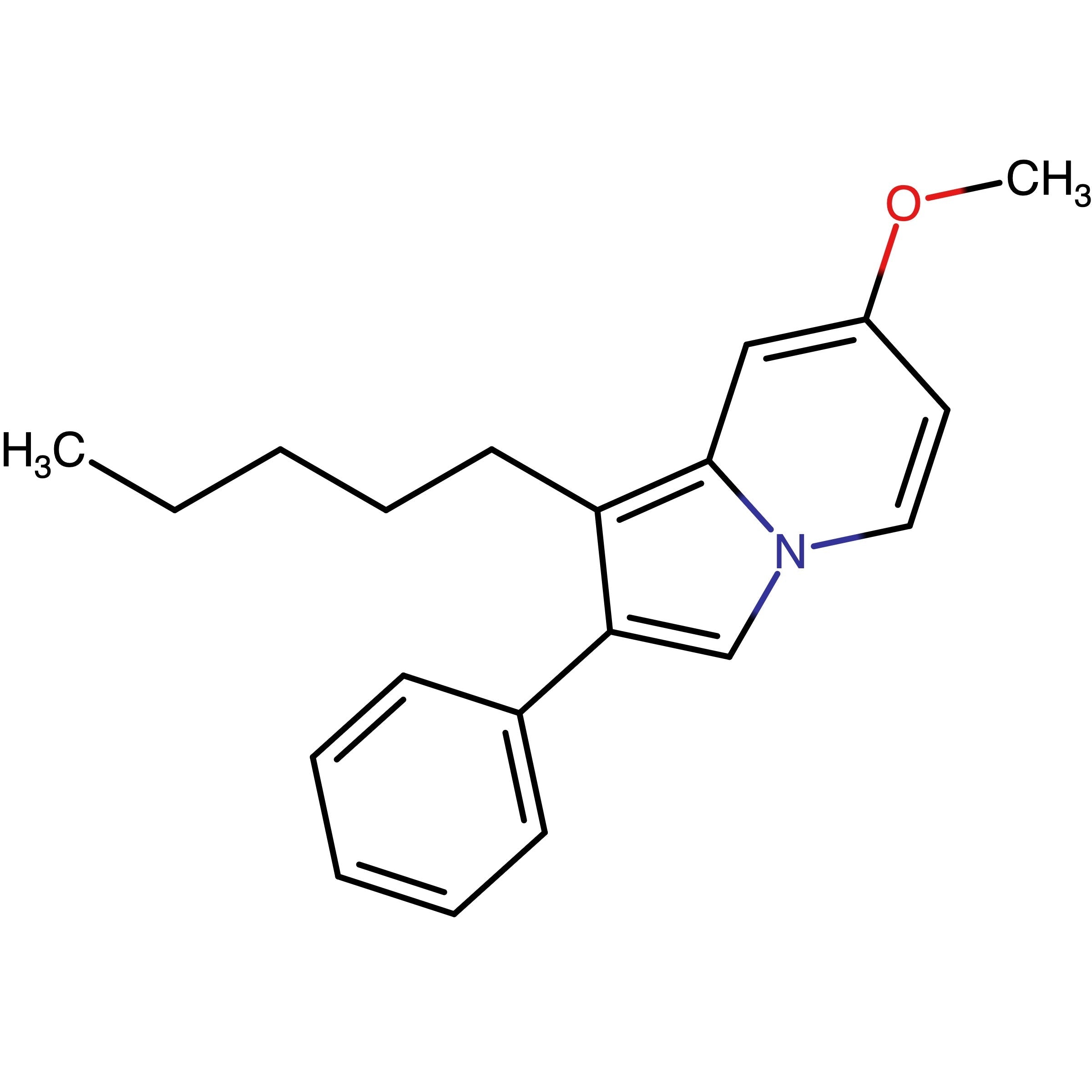 CAS RN 1873333-98-2 | 2-Phenyl-3-pentyl-5-methoxyindolizine