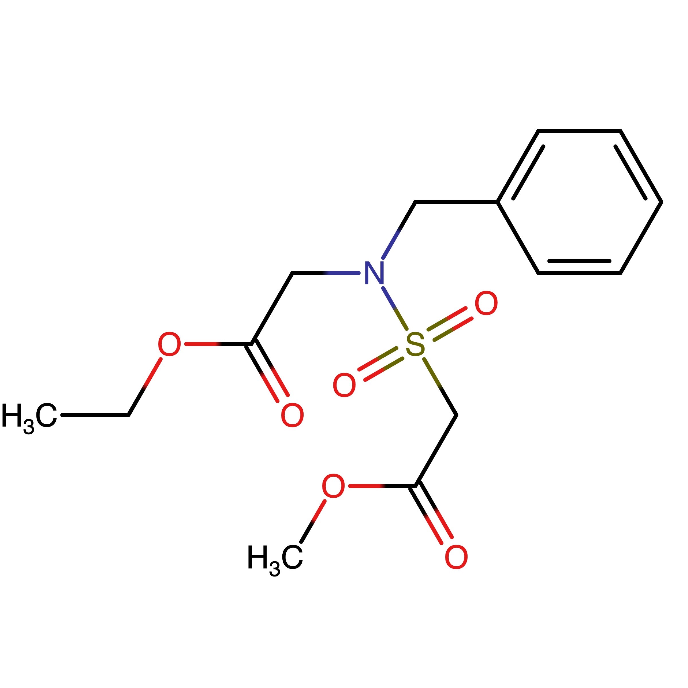 CAS RN 1879020-69-5 | Ethyl 2-[benzyl-(2-methoxy-2-oxoethyl)sulfonylamino]acetate