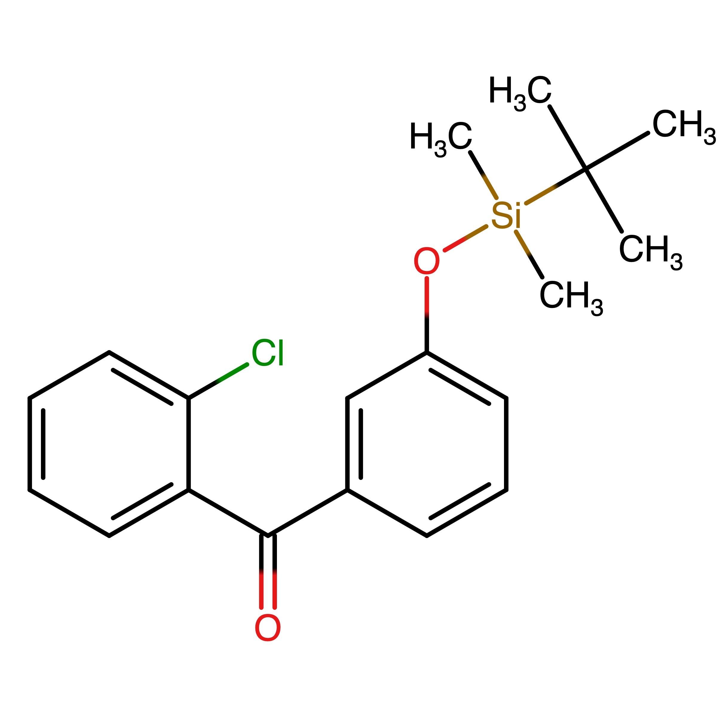 CAS RN 1885881-54-8 | [3-(tert-Butyldimethylsilanyloxy)phenyl](2-chlorophenyl)methanone