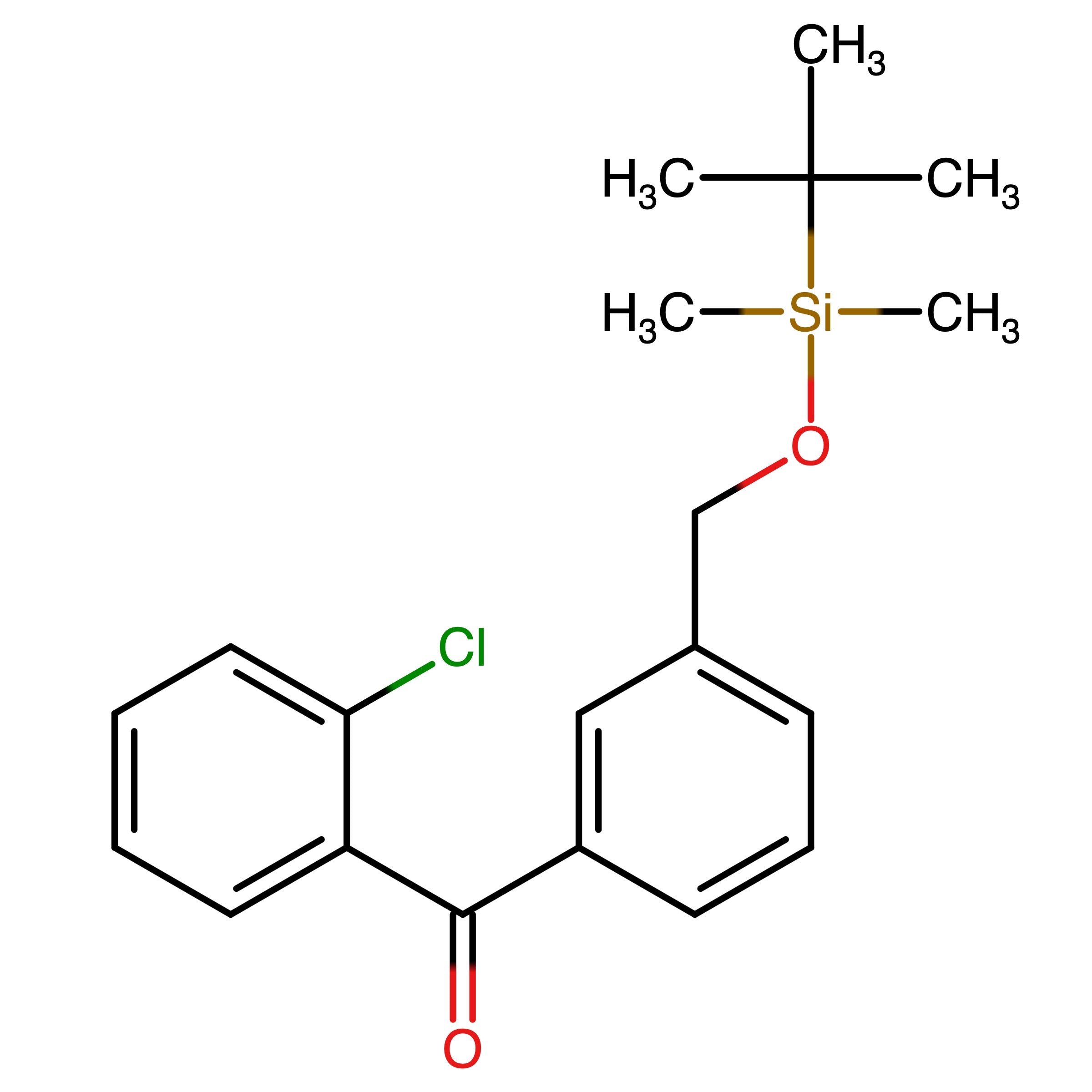 CAS RN 1885881-55-9 | [3-(tert-Butyldimethylsilanyloxymethyl)phenyl](2-chlorophenyl)methanone