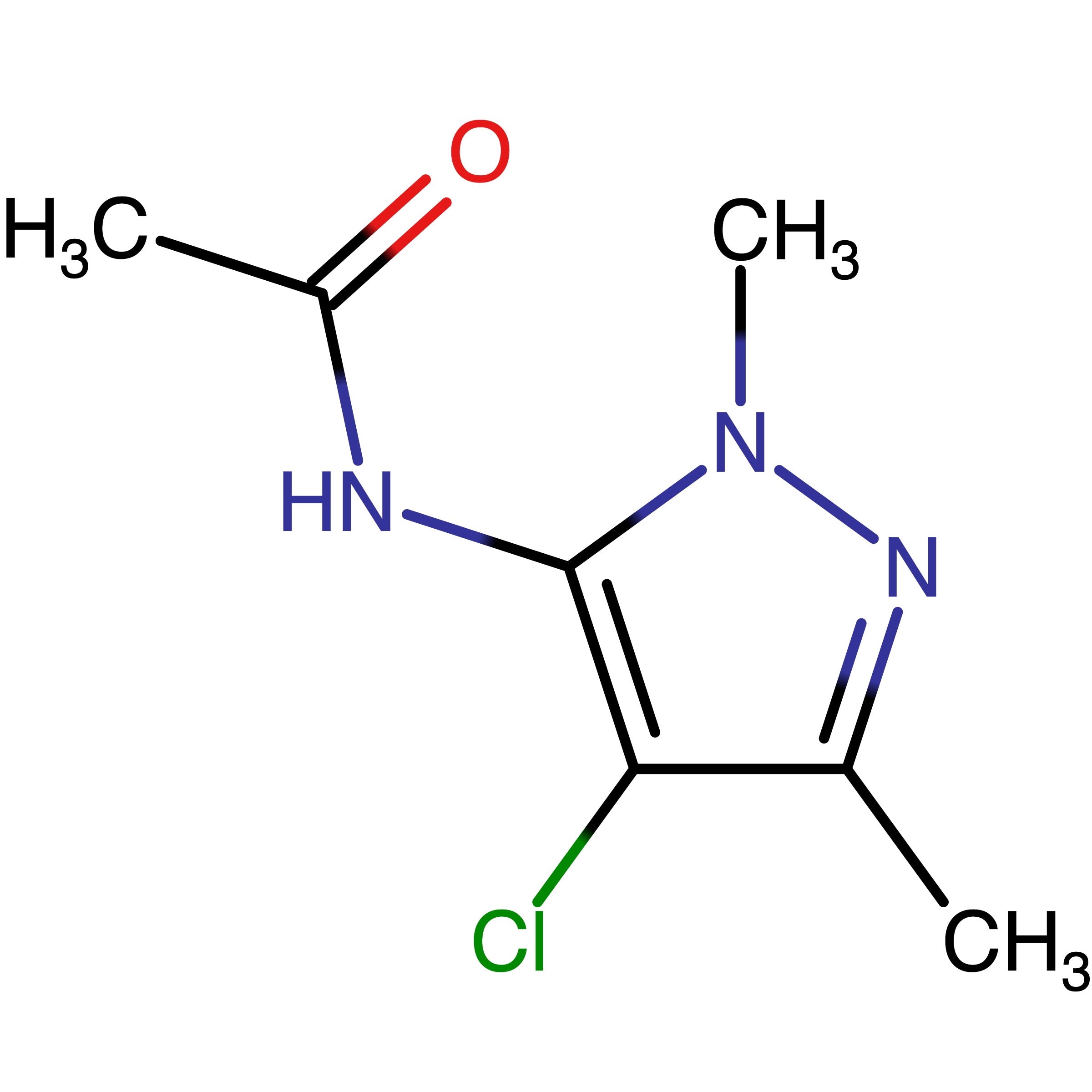 CAS RN 1894247-15-4 | N-(4-Chloro-1,3-dimethyl-1H-pyrazol-5-yl)acetamide