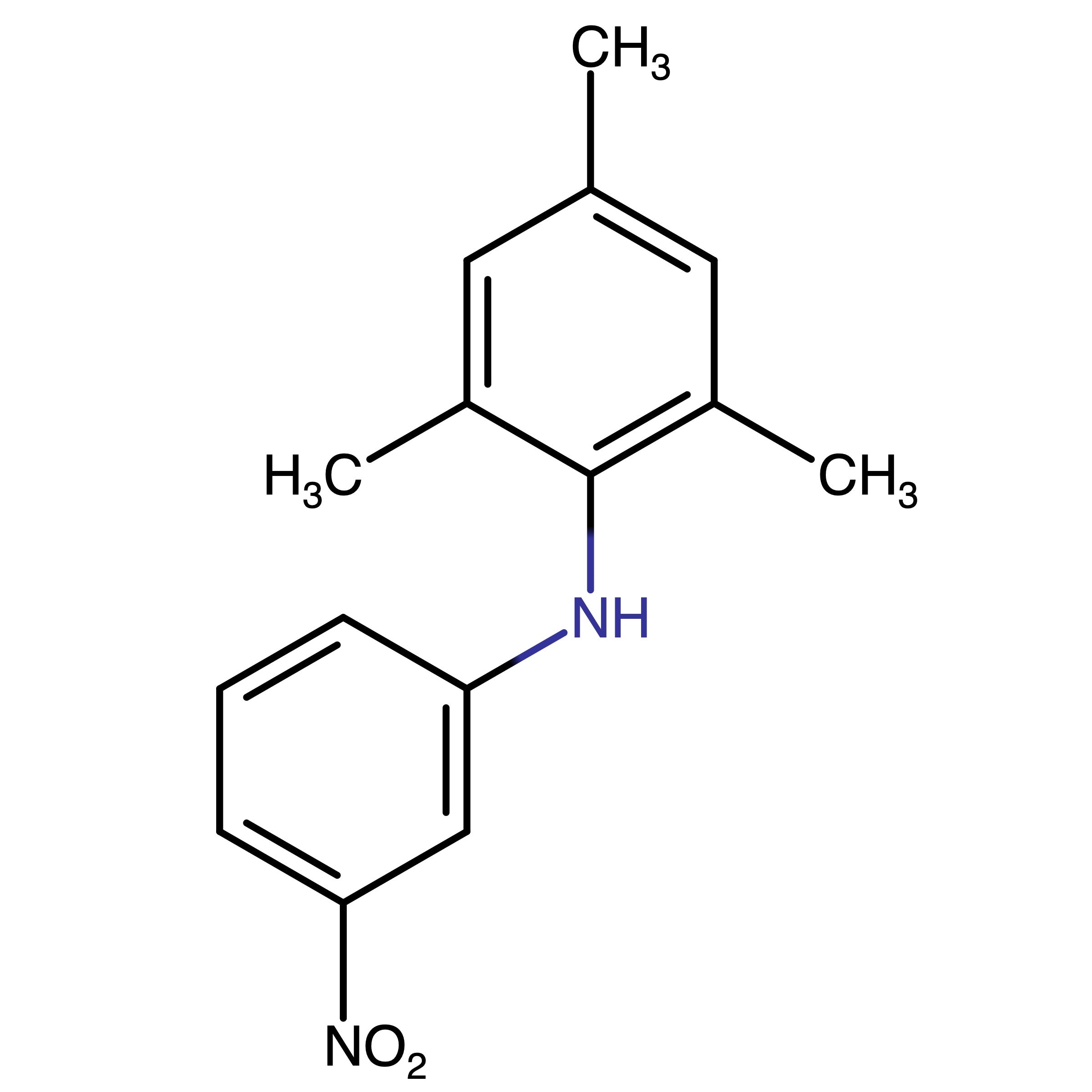 CAS RN 1895862-00-6 | 2,4,6-Trimethyl-N-(3-nitrophenyl)aniline
