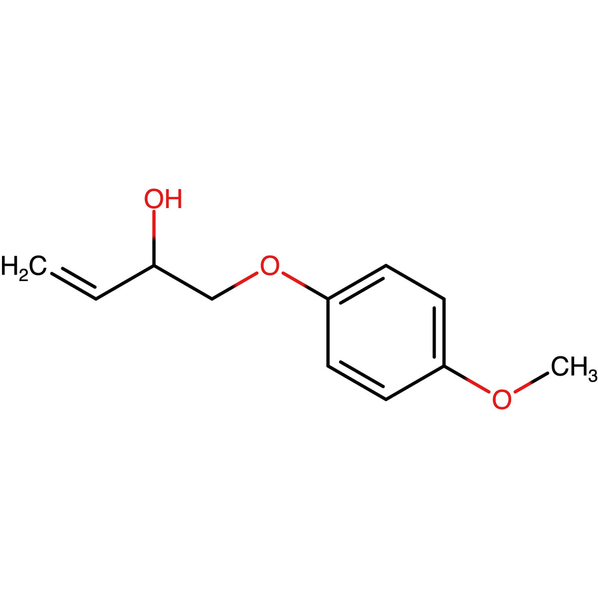 CAS RN 189816-25-9 | 1-(4-Methoxyphenoxy)but-3-en-2-ol