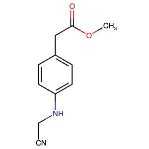 1898213-36-9 | Methyl 2-(4-((methylcarbonitrile)amino)phenyl)acetate - Hoffman Fine Chemicals