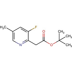 1898213-55-2 | tert-Butyl 2-(3-fluoro-5-methyl-2-pyridyl)acetate - Hoffman Fine Chemicals