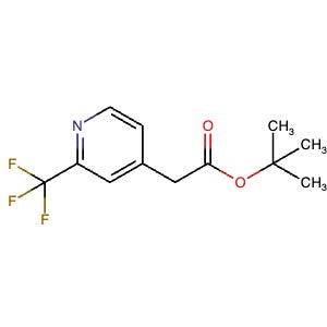 1898213-61-0 | tert-Butyl 2-(2-(trifluoromethyl)pyridin-4-yl)acetate - Hoffman Fine Chemicals