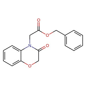 1898213-73-4 | Benzyl 2-(3-oxo-2,3-dihydro-4H-benzo[b][1,4]oxazin-4-yl)acetate - Hoffman Fine Chemicals