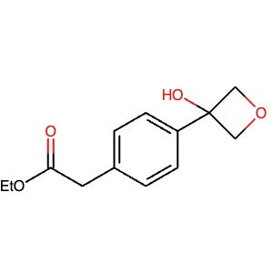 1898213-77-8 | Ethyl 2-(4-(3-hydroxyoxetan-3-yl)phenyl)acetate - Hoffman Fine Chemicals