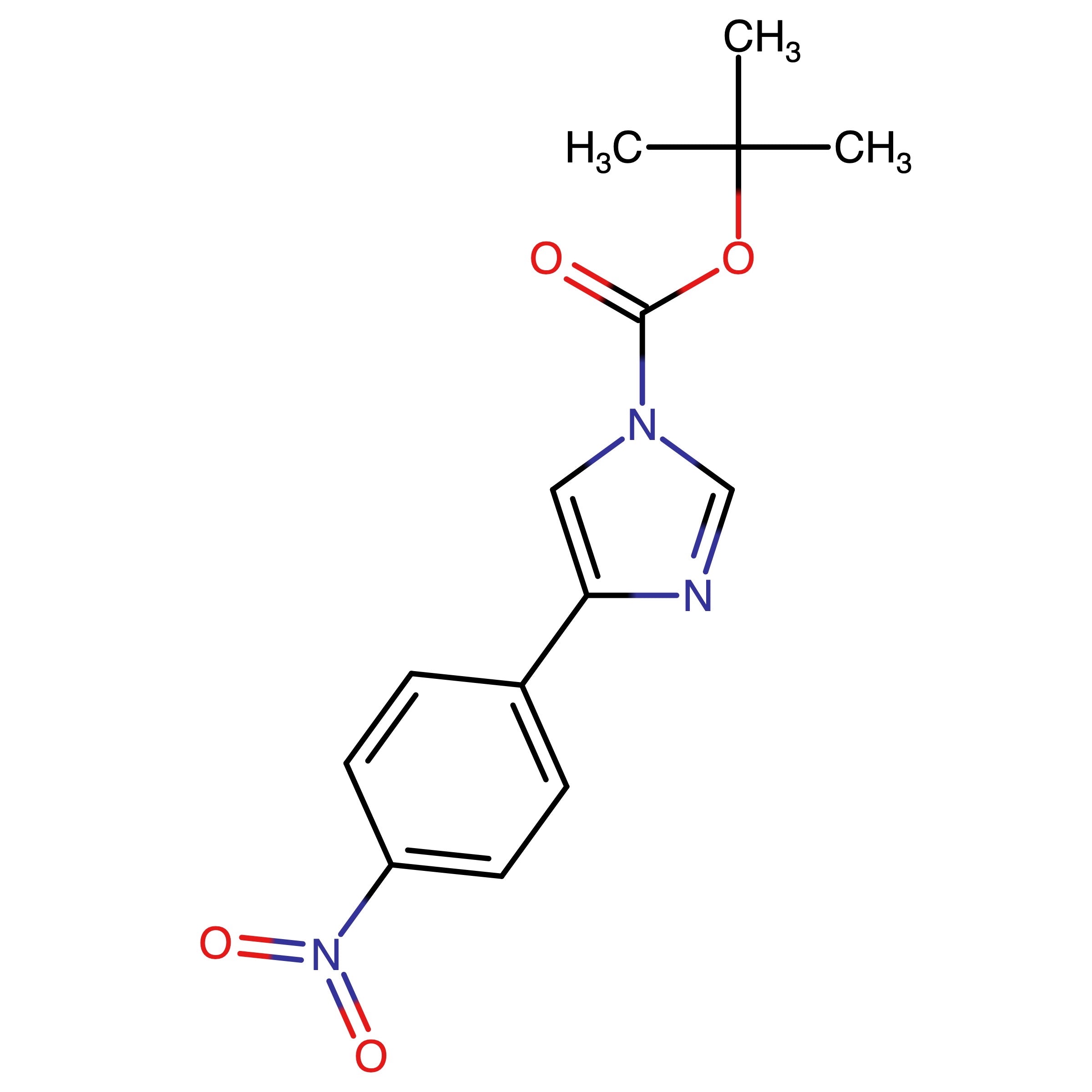 CAS RN 1902976-47-9 | tert-Butyl 4-(4-nitrophenyl)-1H-imidazole-1-carboxylate