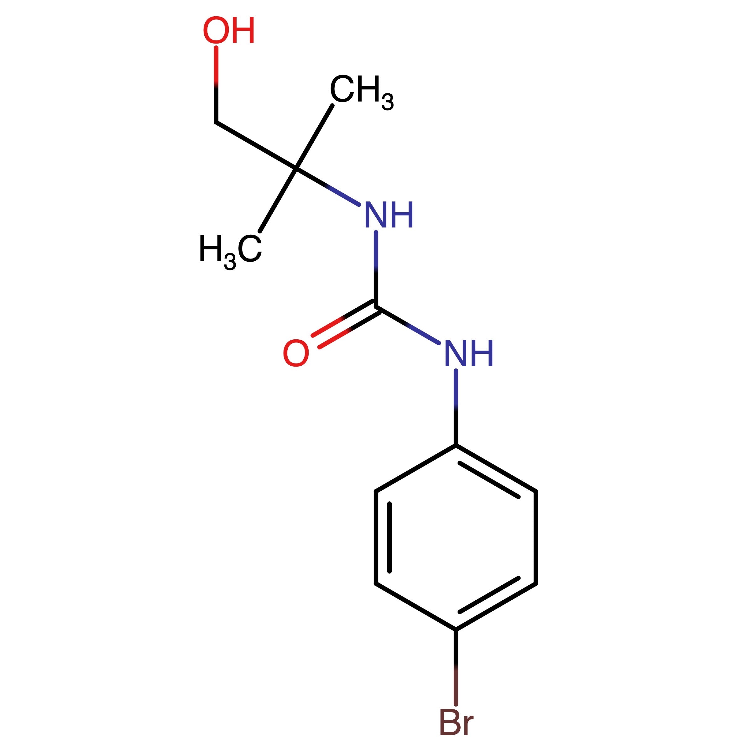 CAS RN 1905924-68-6 | 1-(4-Bromophenyl)-3-(1-hydroxy-2-methylpropan-2-yl)urea