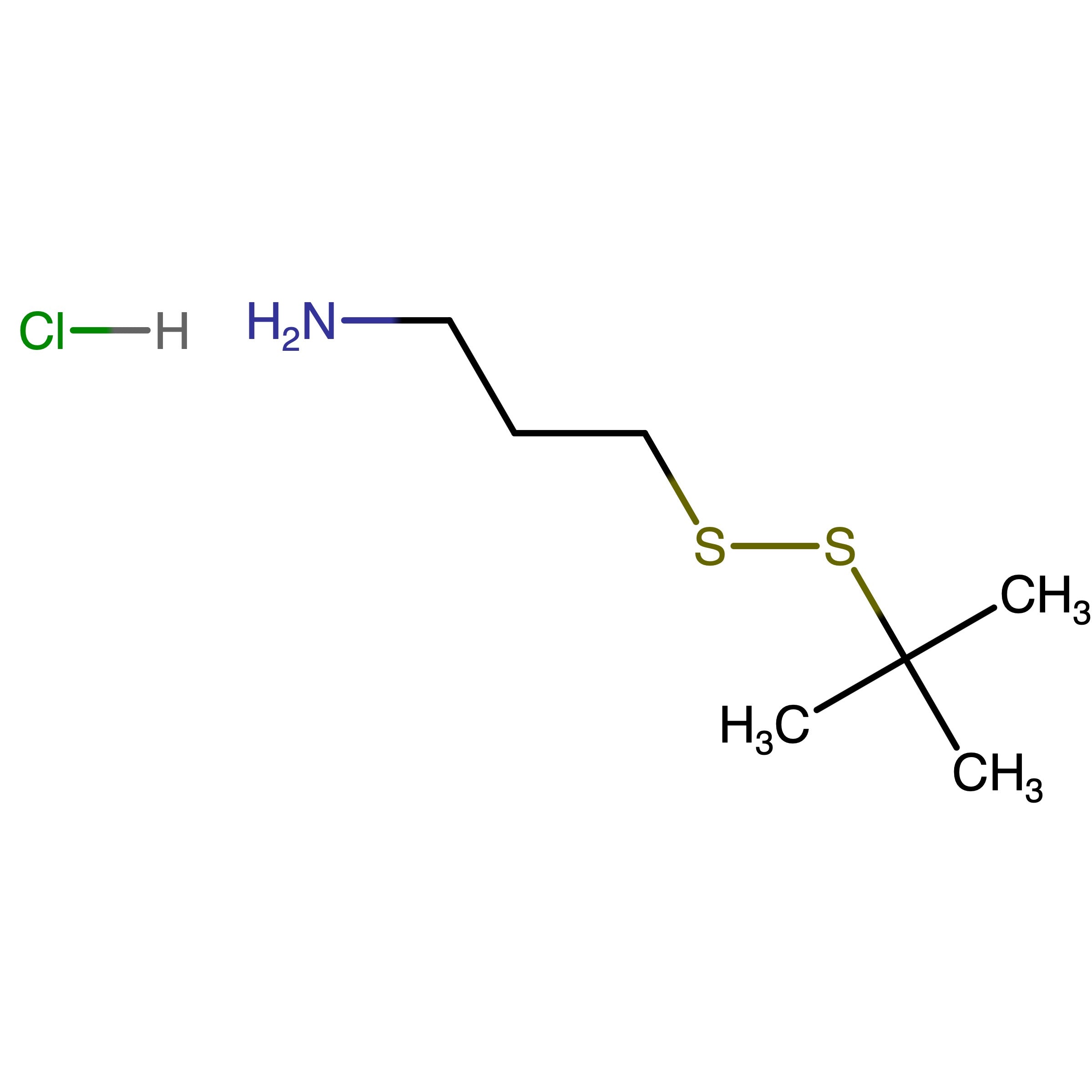 CAS RN 191221-20-2 | 3-Aminopropyl-tert-butyl disulfide hydrochloride 