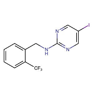 1919152-29-6 | 5-Iodo-N-(2-(trifluoromethyl)benzyl)pyrimidin-2-amine - Hoffman Fine Chemicals