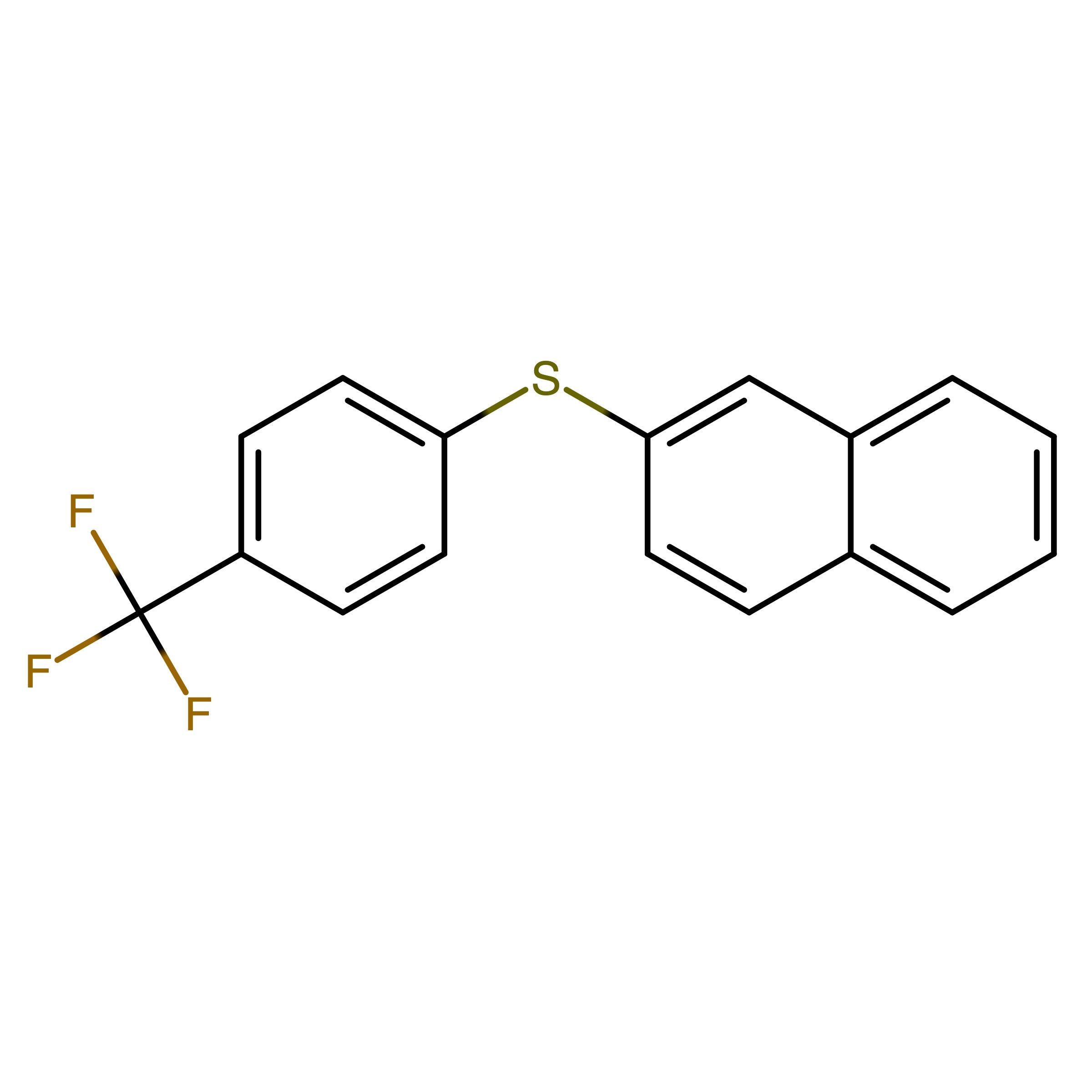 CAS RN 1919855-79-0 | Naphthalen-2-yl(4-(trifluoromethyl)phenyl)sulfane