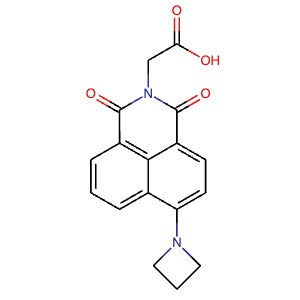 1924645-45-3 | 2-(6-(Azetidin-1-yl)-1,3-dioxo-1H-benzo[de]isoquinolin-2(3H)-yl)acetic acid - Hoffman Fine Chemicals