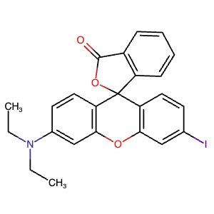 1924645-47-5 | 3'-(Diethylamino)-6'-iodo-3H-spiro[isobenzofuran-1,9'-xanthen]-3-one - Hoffman Fine Chemicals