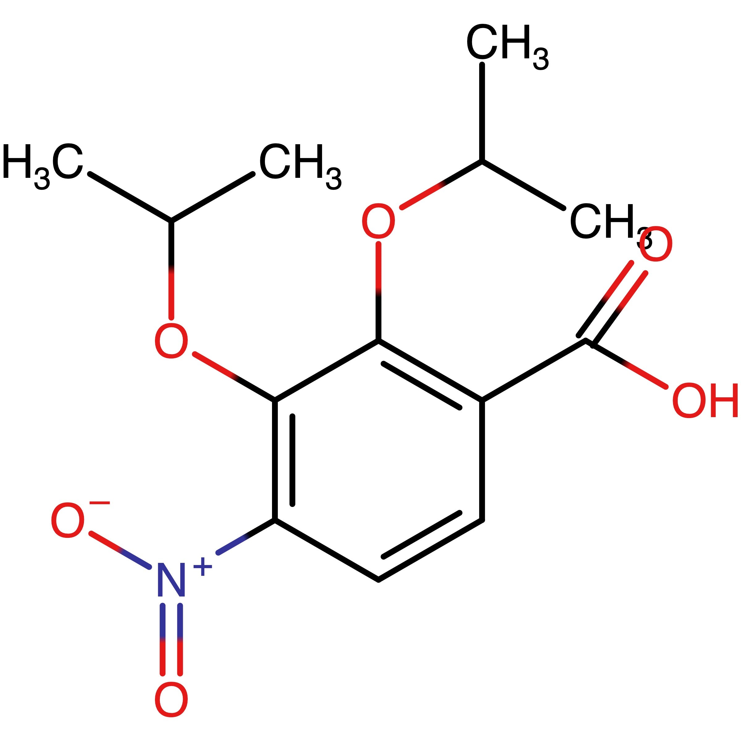 CAS RN 1932681-94-1 | 2,3-Diisopropoxy-4-nitrobenzoic acid