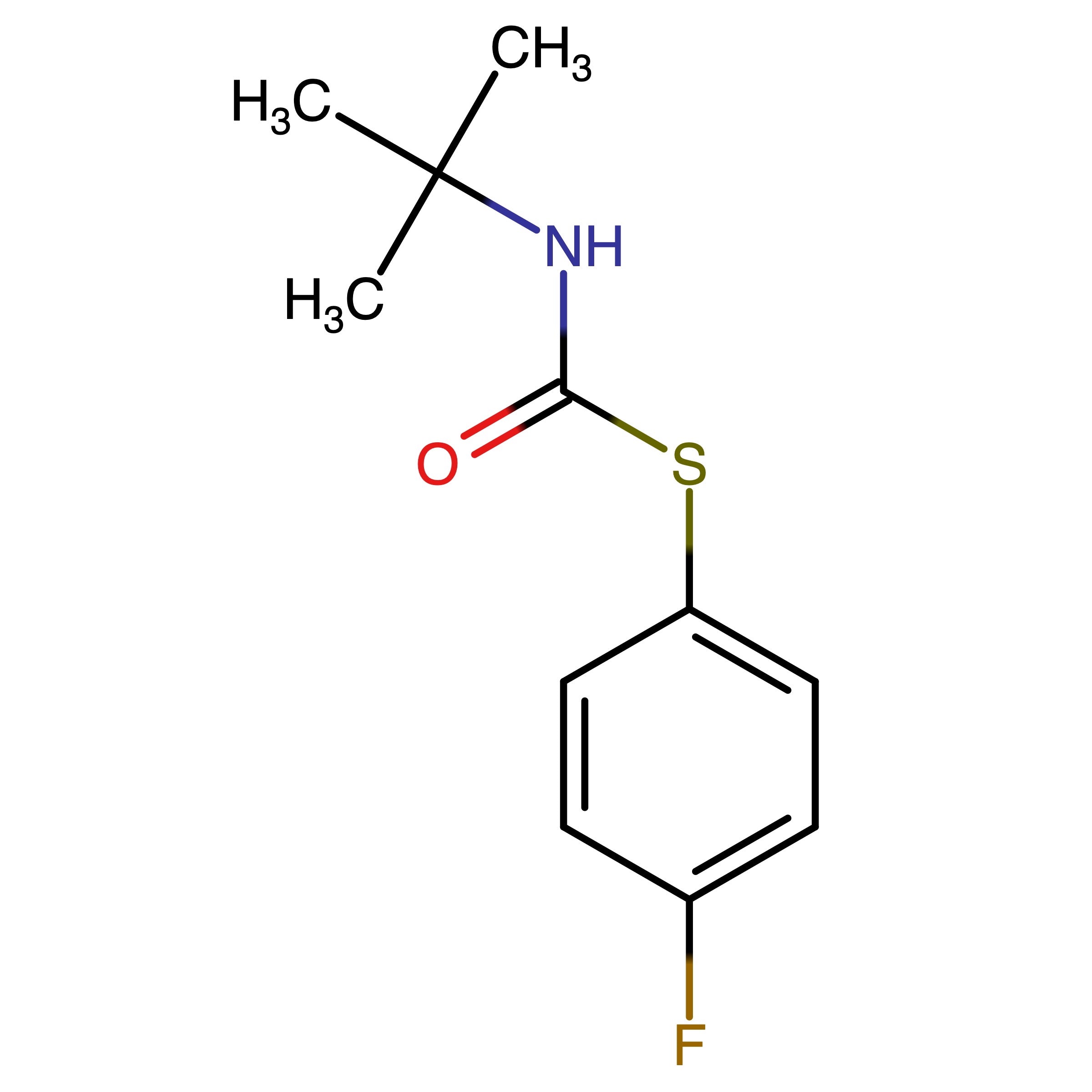 CAS RN 1933517-91-9 | S-(4-Fluorophenyl) tert-butylcarbamothioate