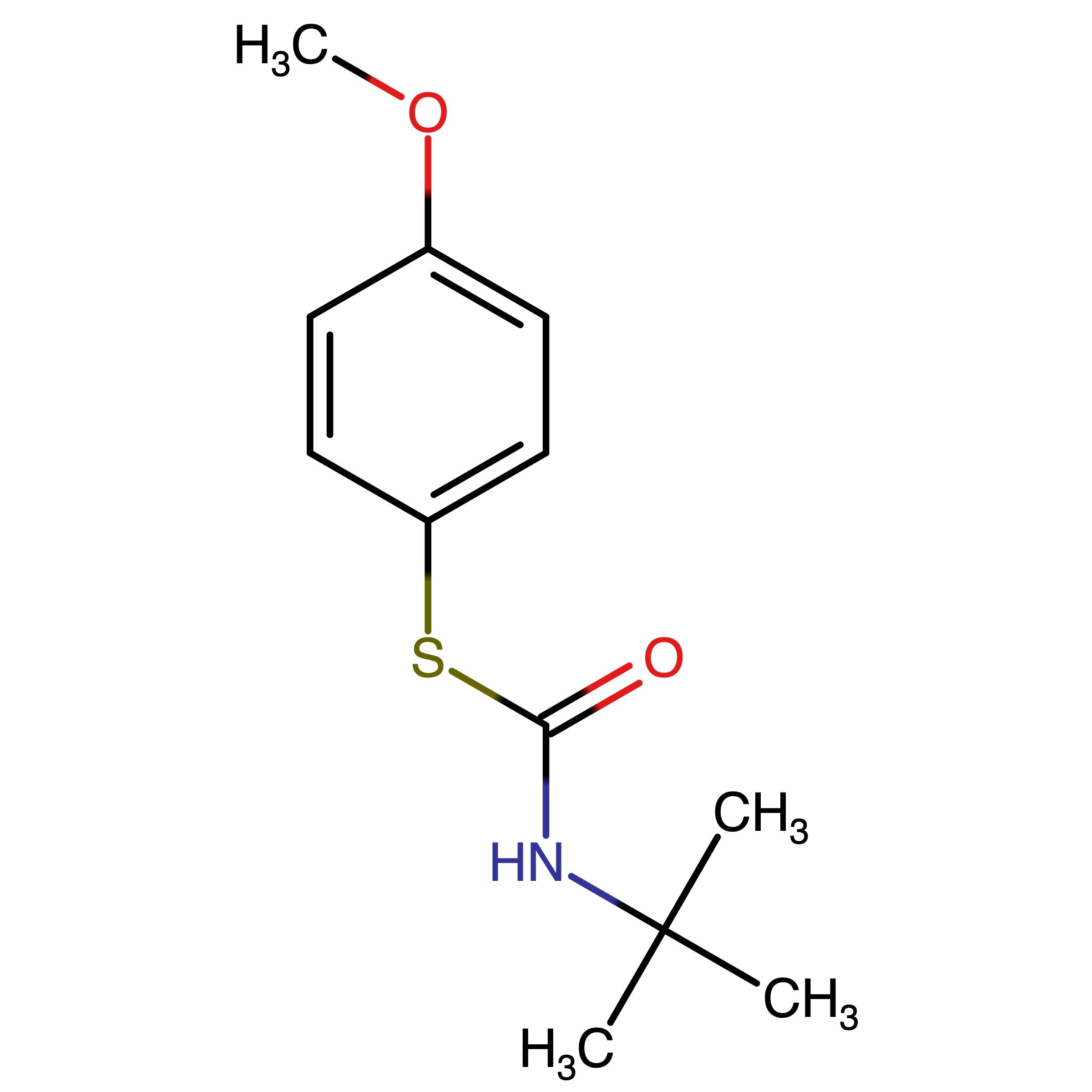 CAS RN 1933517-93-1 | S-(4-Methoxyphenyl) tert-butylcarbamothioate