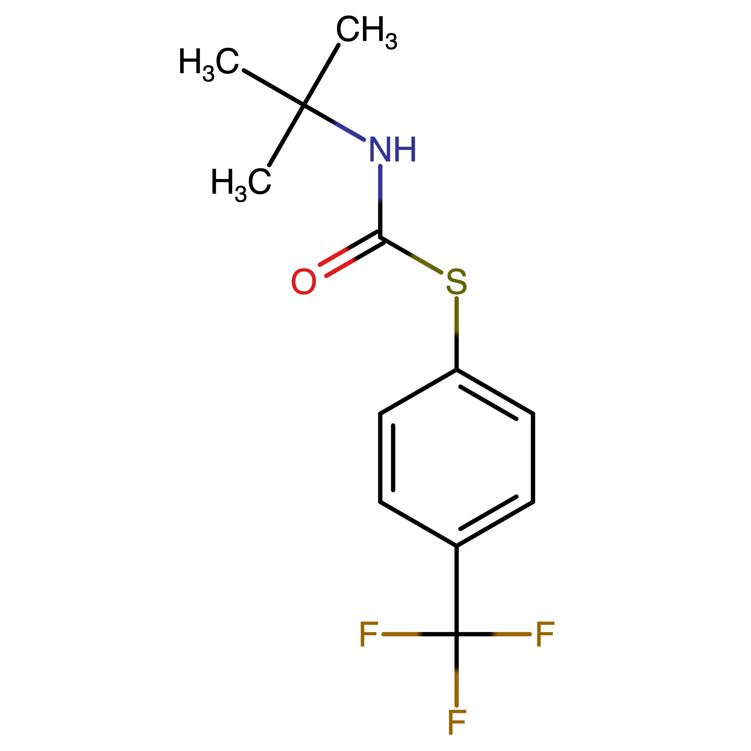 CAS RN 1933517-96-4 | S-(4-(Trifluoromethyl)phenyl) tert-butylthiocarbamate