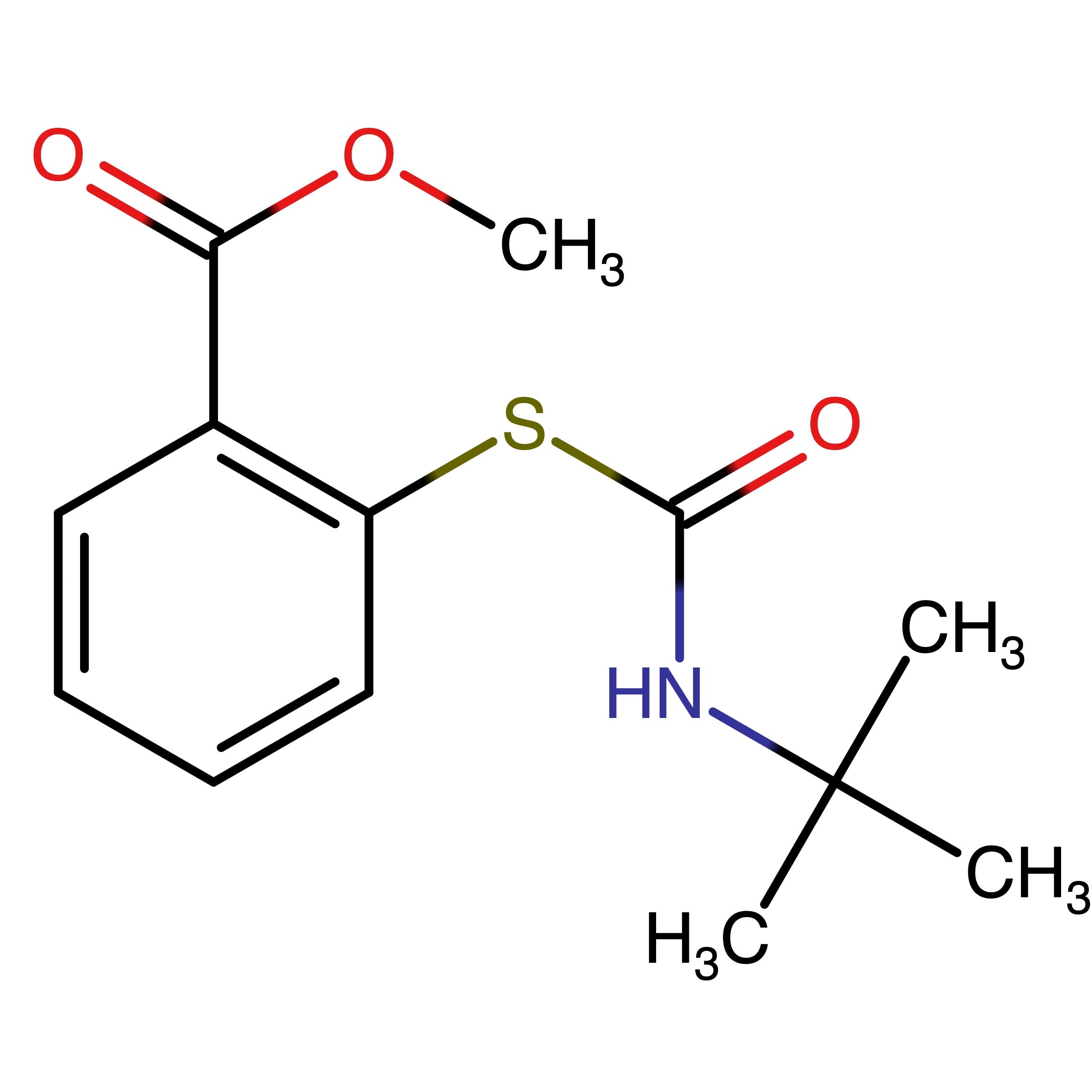 CAS RN 1933517-98-6 | Methyl 2-(tert-butylcarbamoyl)sulfanylbenzoate