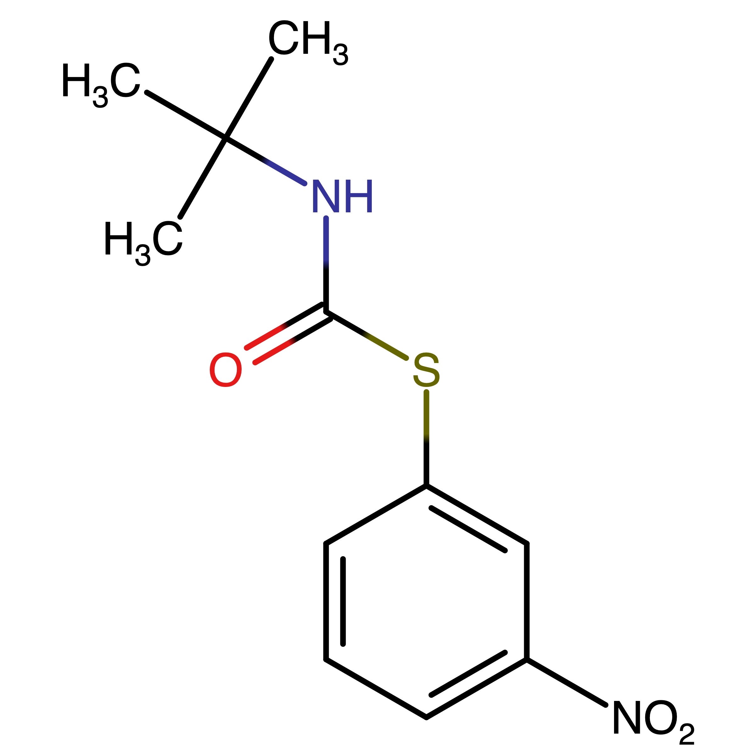 CAS RN 1933518-00-3 | S-(3-Nitrophenyl) tert-butylthiocarbamate