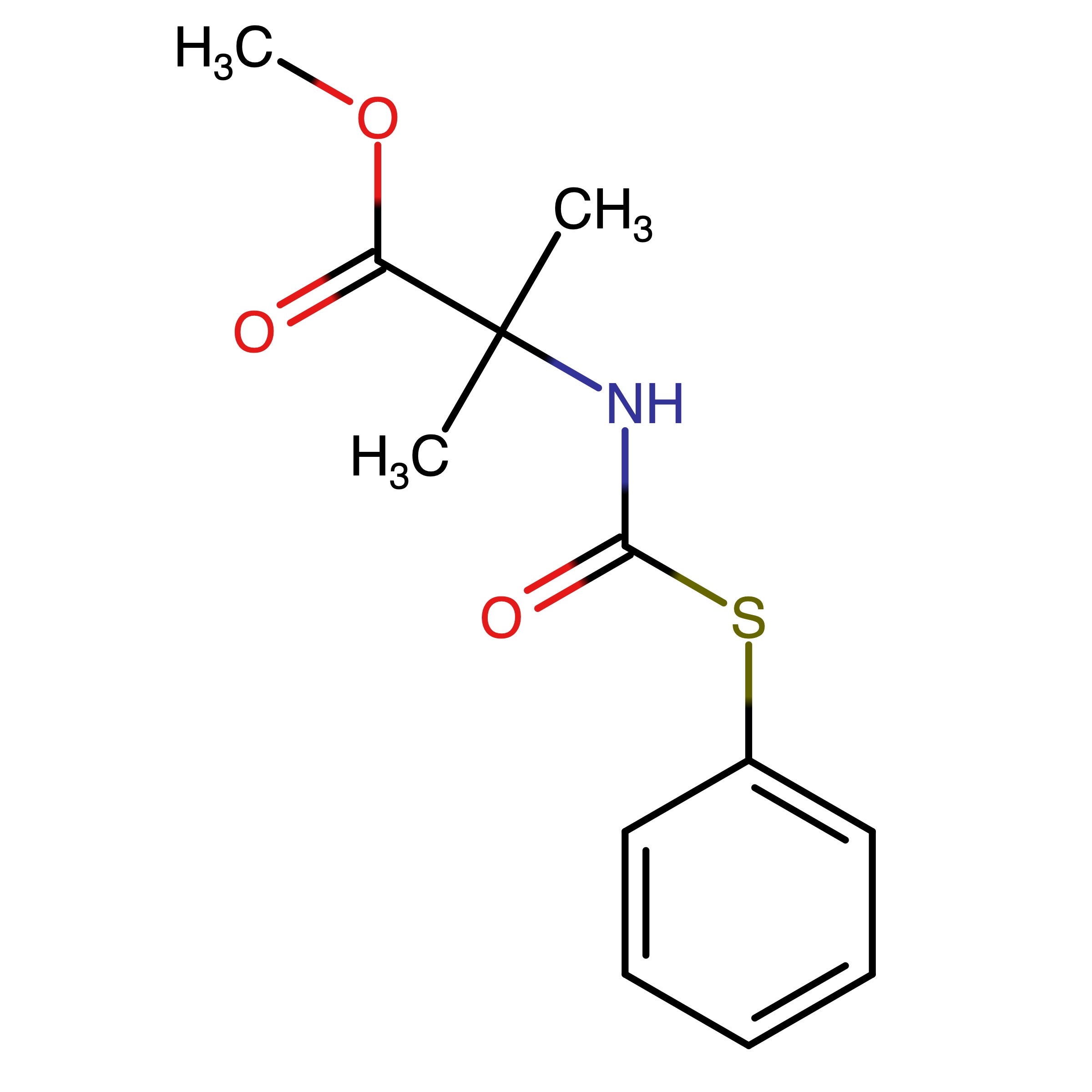 CAS RN 1933518-04-7 | Methyl 2-methyl-N-[(phenylsulfanyl)carbonyl]alaninate