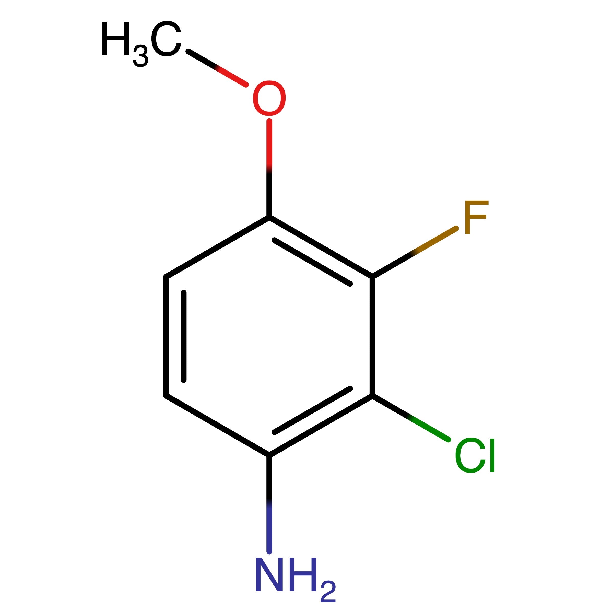 CAS RN 1935505-15-9 | 2-Chloro-3-fluoro-4-methoxyaniline