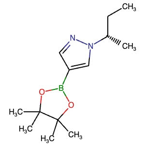 1940180-69-7 | (S)-1-(sec-Butyl)-4-(4,4,5,5-tetramethyl-1,3,2-dioxaborolan-2-yl)-1H-pyrazole - Hoffman Fine Chemicals